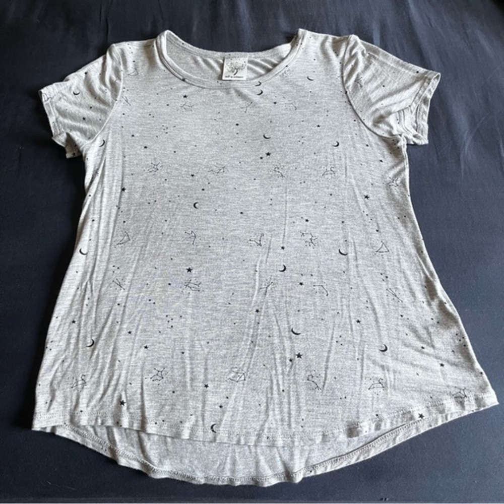Self Steem Constellations Soft Round Neck Tee Women’s Size XS